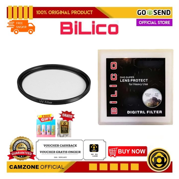 Bilico UV Filter 77mm ฟิลเตอร์เลนส์