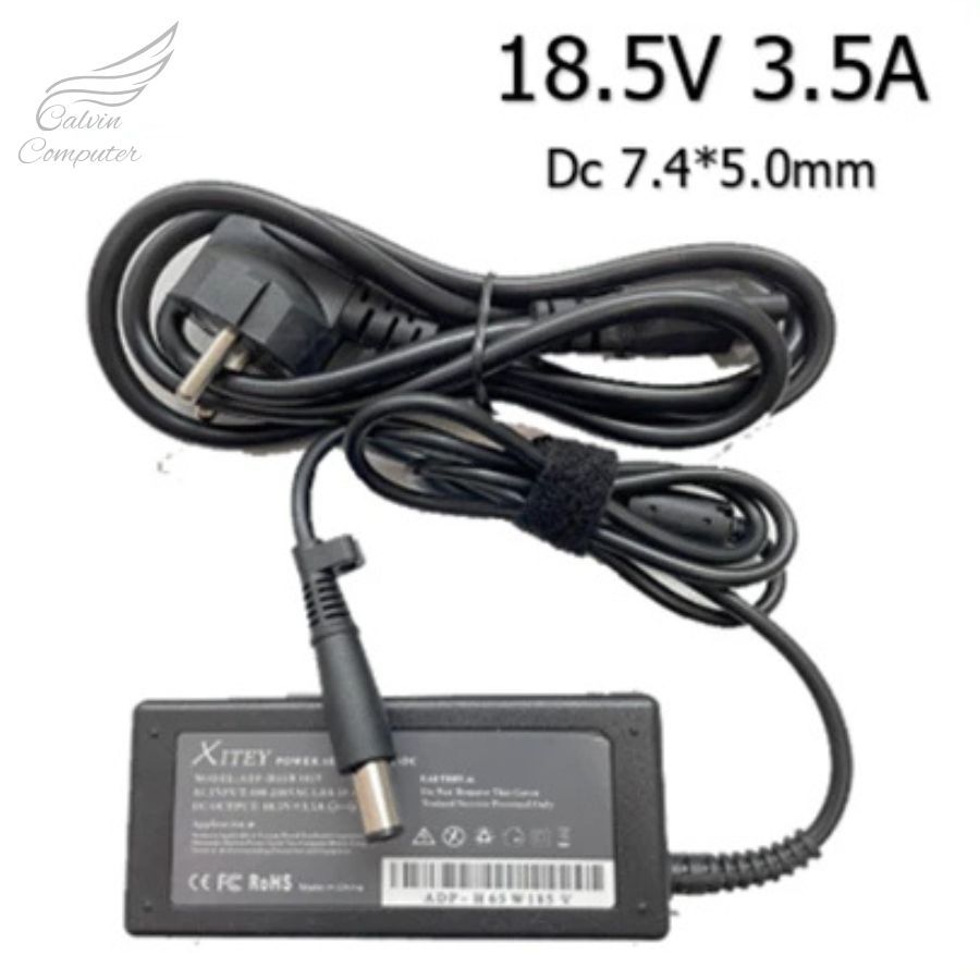 HP 18.5v 3.5a แล็ปท็อปอะแดปเตอร์ชาร์จ 7.4*5.0 เข็ม COMPAQ 435 C635 G72-B00 Pavilion G4 / ORIGINAL HP