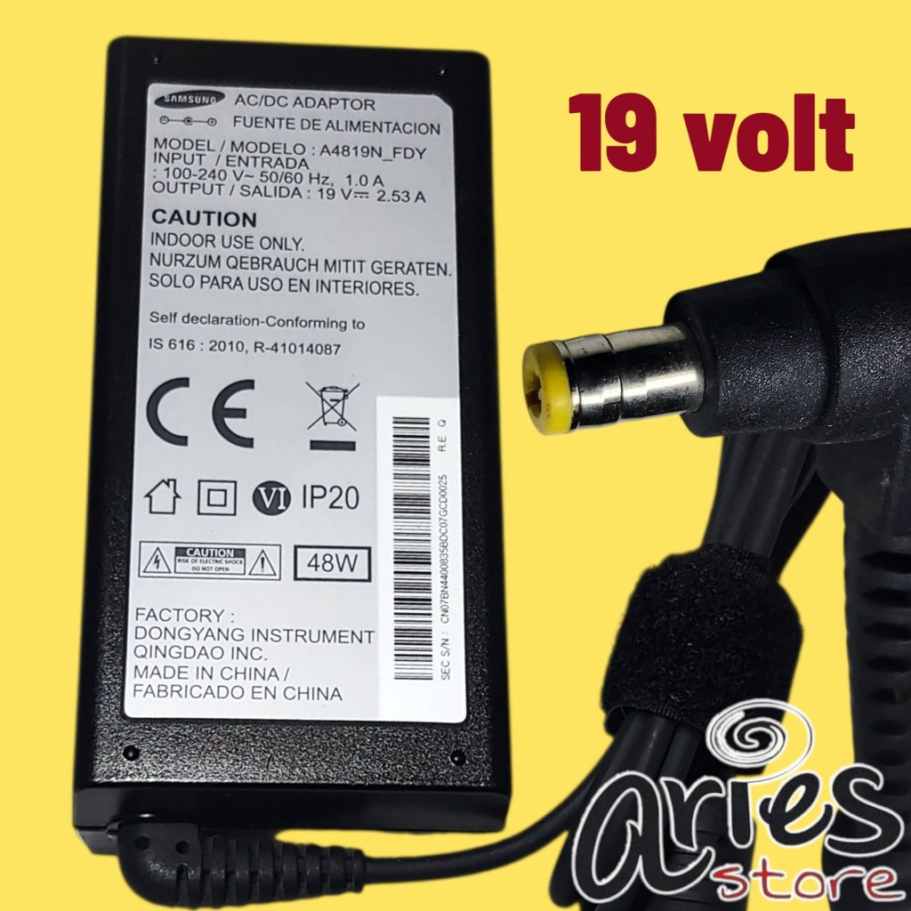 SAMSUNG 19V ADAPTER NICE 19 VOLT ADAPTER