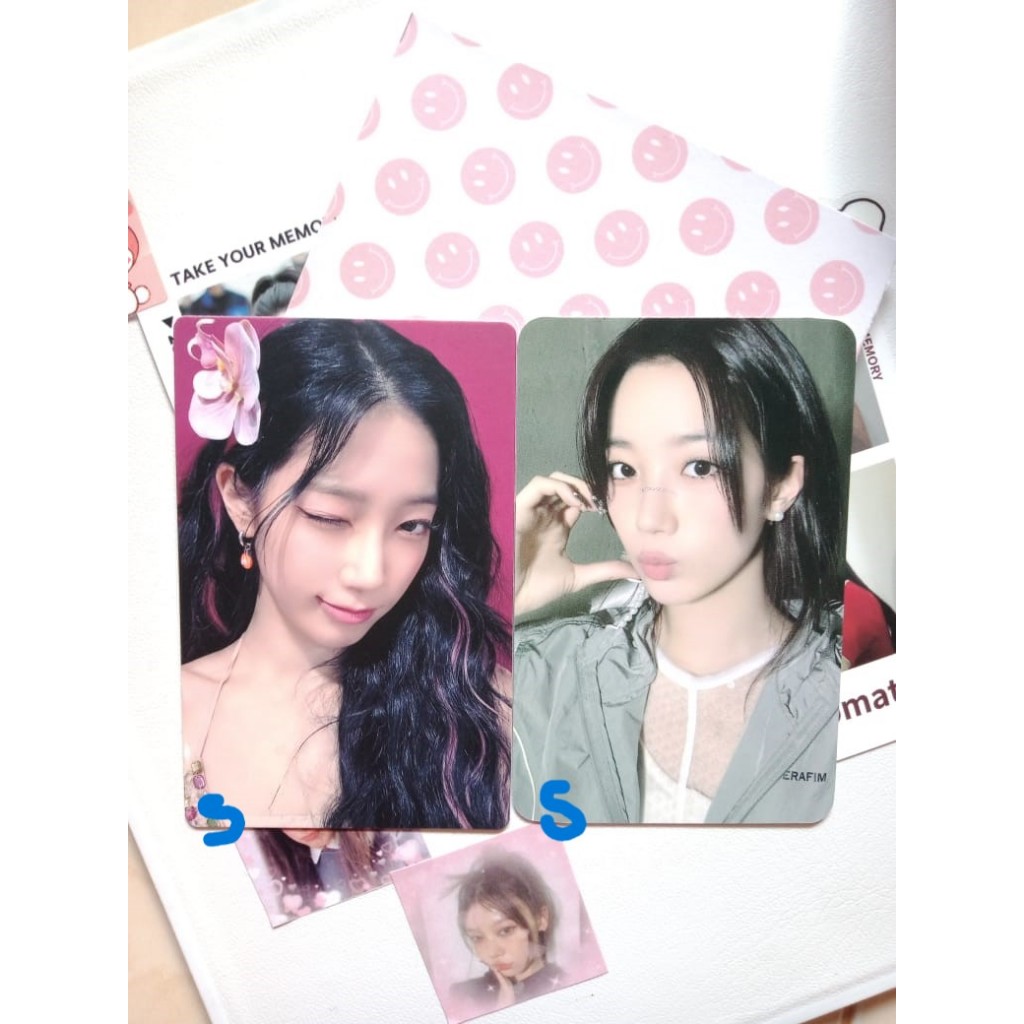 ขาย WTS PHOTOCARD PC อย่างเป็นทางการ LESSERAFIM LE_SSERAFIM KAZUHA POB BENE