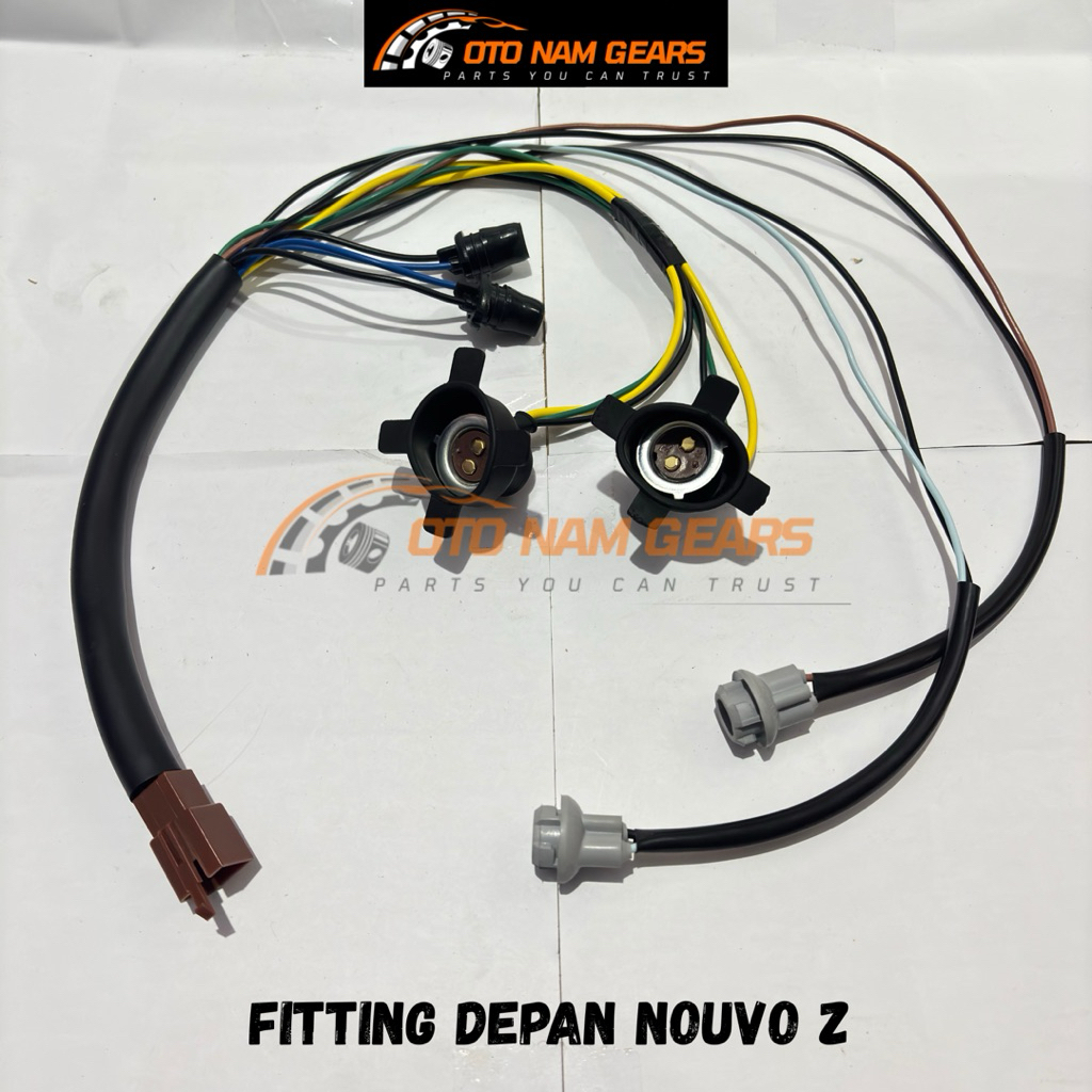 Yamaha Nouvo Z ไฟหน้า Fitting สาย Fullset Nouvo Z ไฟหน้า Piting Fitting Nouvo Z ไฟท้าย Piting Fittin