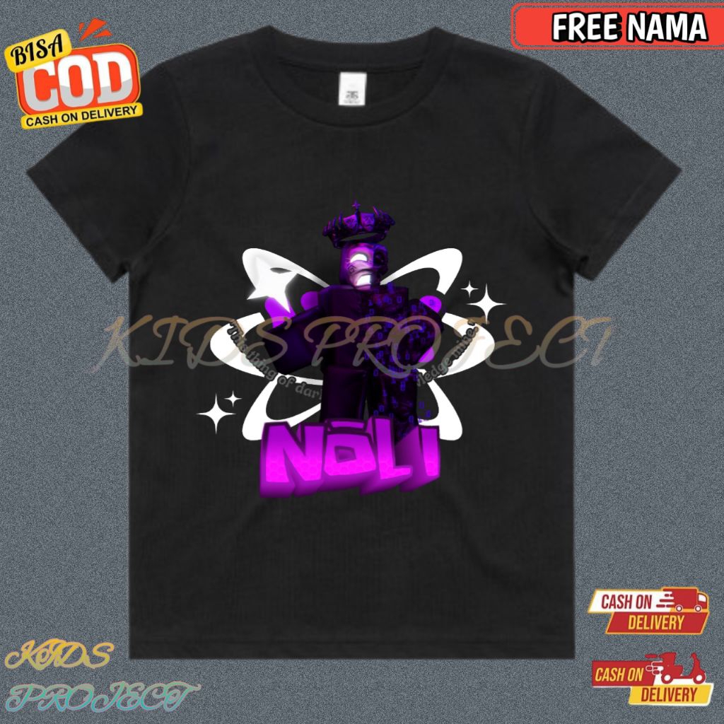 NOLI Forsaken Roblox Character เสื้อยืดเด็กชั้นนํา
