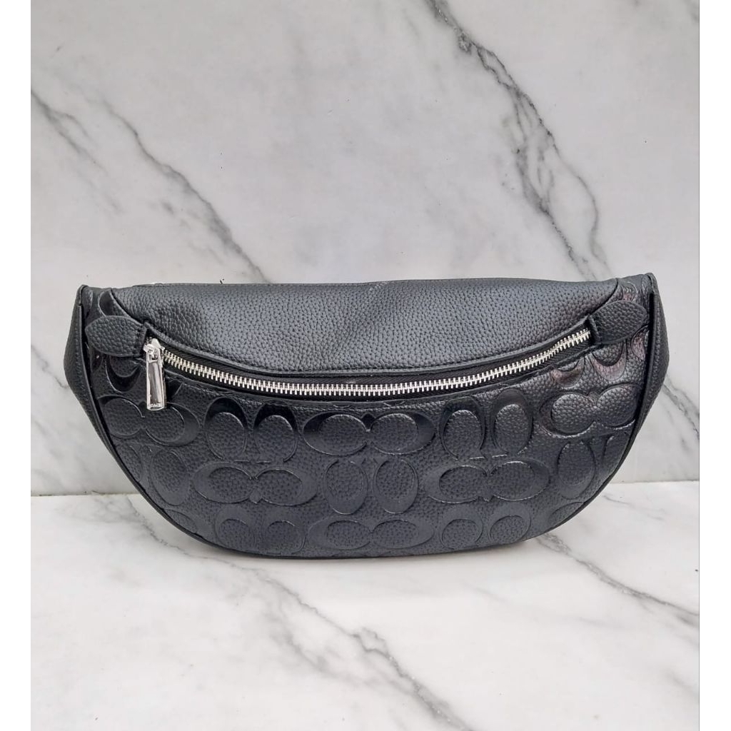 กระเป๋าคาดเอวผู้ชาย COA22213 LEATHER BRANDED WHOLESALE