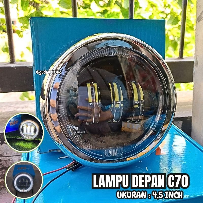 C70 C90 4.5 นิ้ว SPORTDAY HEADLIGHTS