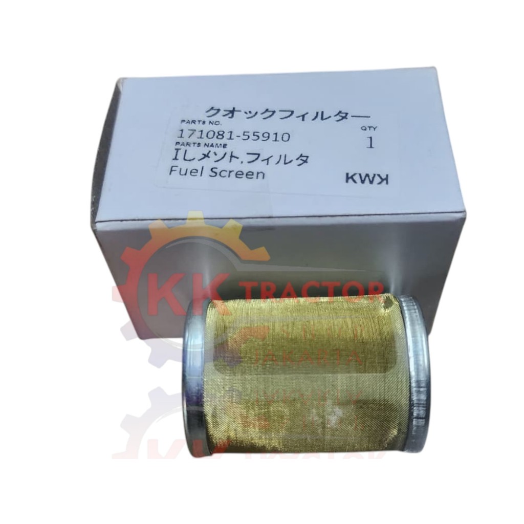 ตัวกรองเชื้อเพลิงตะกอน - 171081-55910 / RB101-51280 / RD819-51280 - Takeuchi TB014 / TB016 / TB216, 