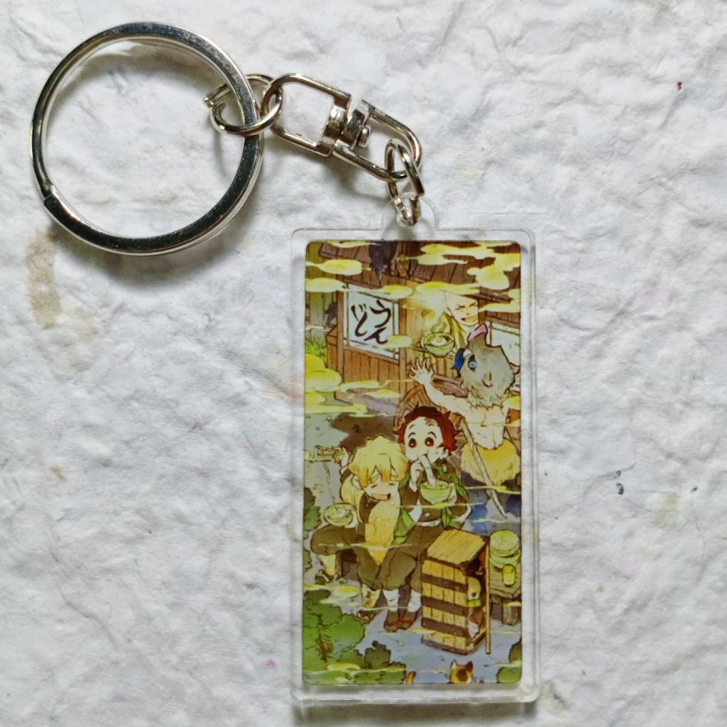 GANTUNGAN Ganci KIMETSU พวงกุญแจไม่มีYaiba พวงกุญแจ Kimetsuไม่มีYaiba