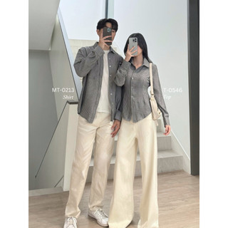 Kadaka Couple Outfit | Long Sleeve Fitted Shirt & Men Top Shirt | Curated Curriculum Collection
