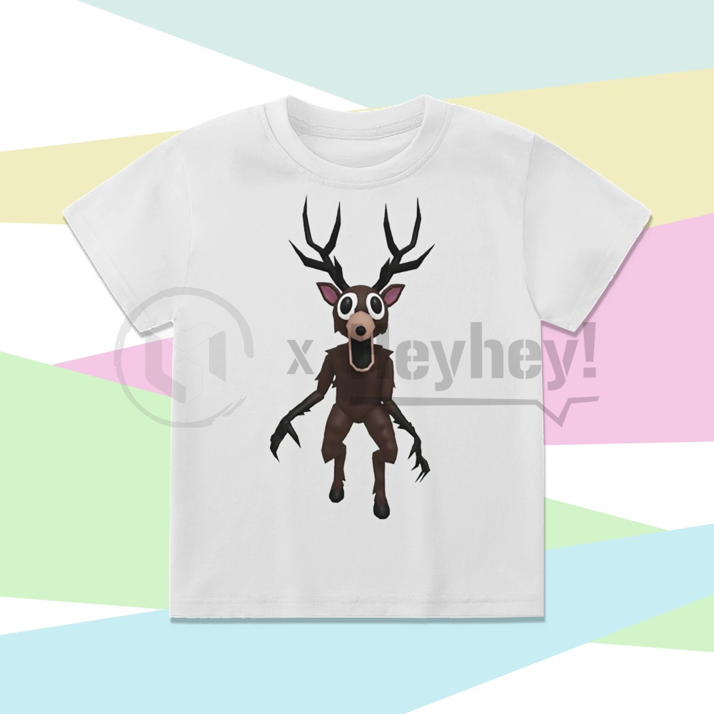 THE DEER 99 NIGHTS IN THE FOREST ROBLOX CHILDRENS CLOTHES - การพิมพ์ชื่อฟรี