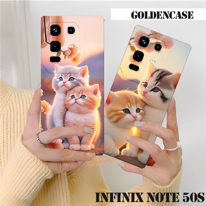 Infinix Note 50s - Note 50x - Note 50 - Note 50 Pro - Note 50 Pro Plus ลายแมวน่ารักสําหรับโทรศัพท์มื