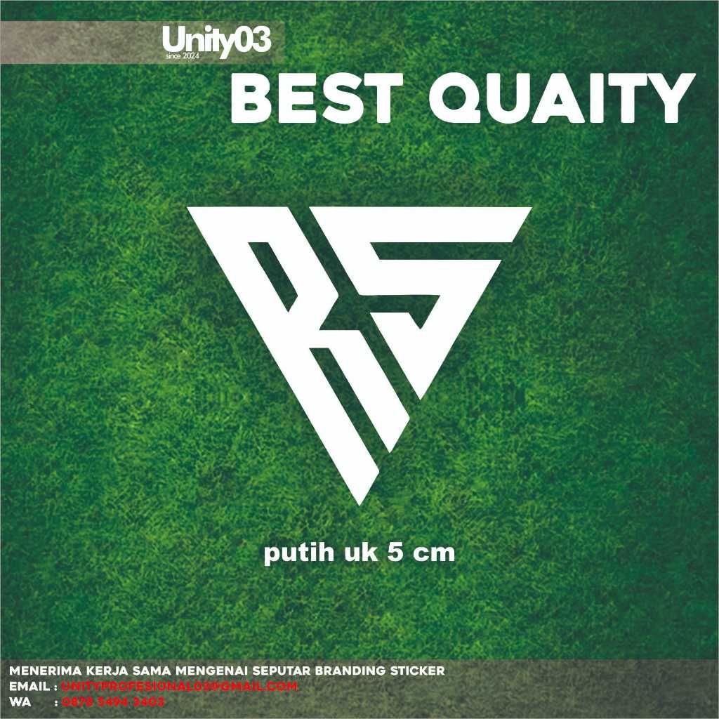 สติ๊กเกอร์ตัด rs. สติ๊กเกอร์ rs racing