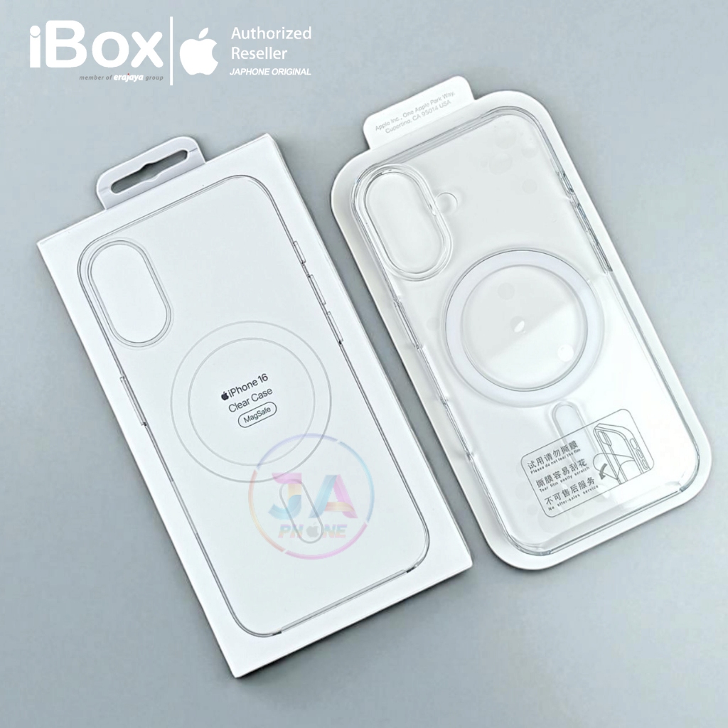 Apple Clear Case Magsafe สําหรับ iPhone 16 - รับประกัน iBox อย่างเป็นทางการ