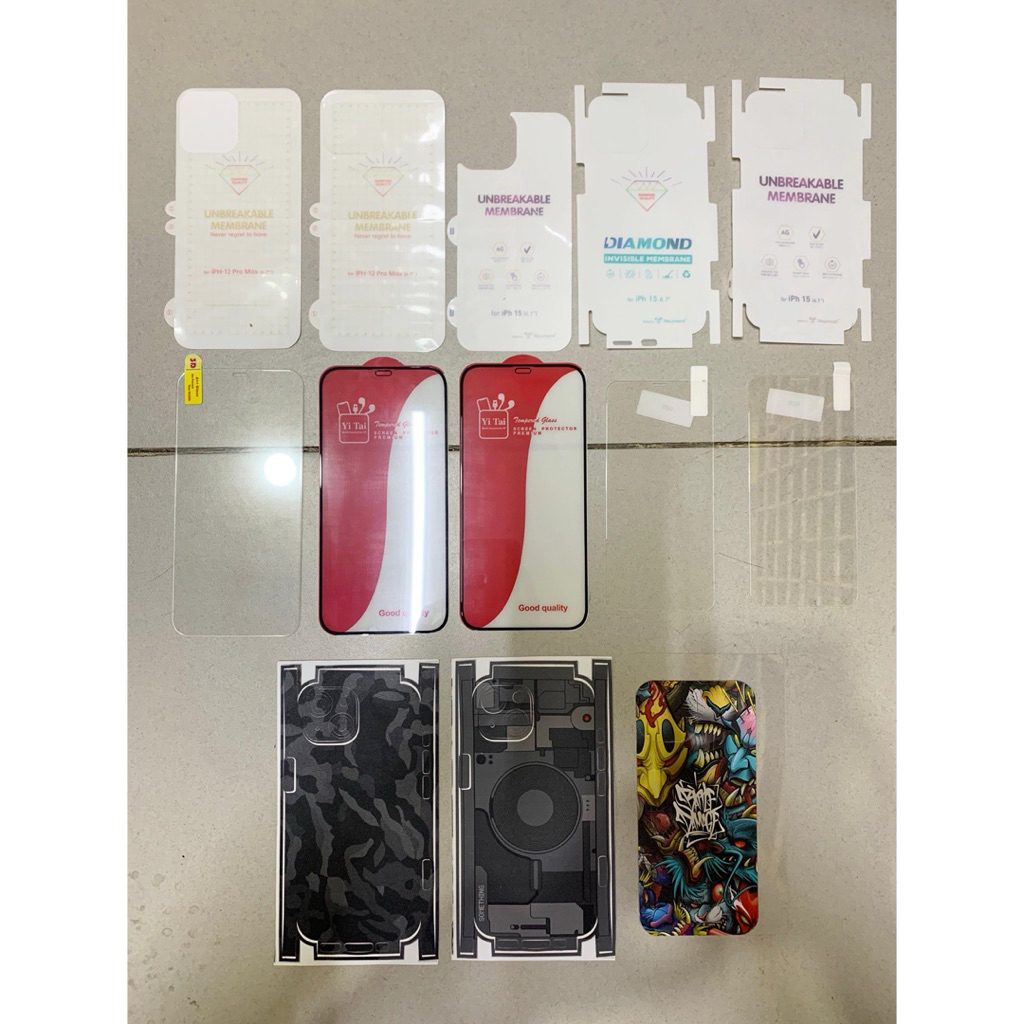 ฟิล์มกันรอยหน้าจอ IP 11PRO IP12PM IP15