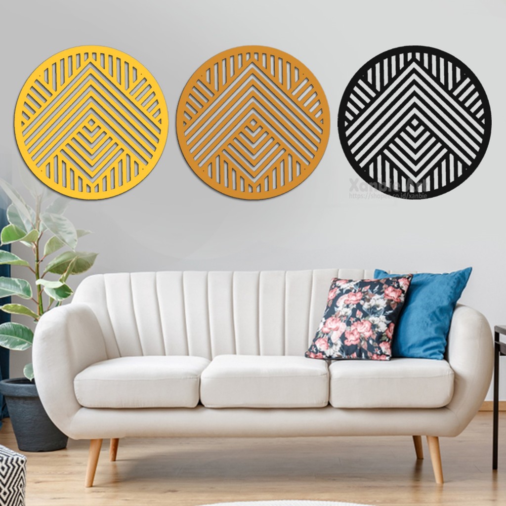 ล่าสุดตกแต่งผนังที่ไม่ใช่ไม้สําหรับห้องครอบครัวห้องนอน WallDecor Vintage Line CNC