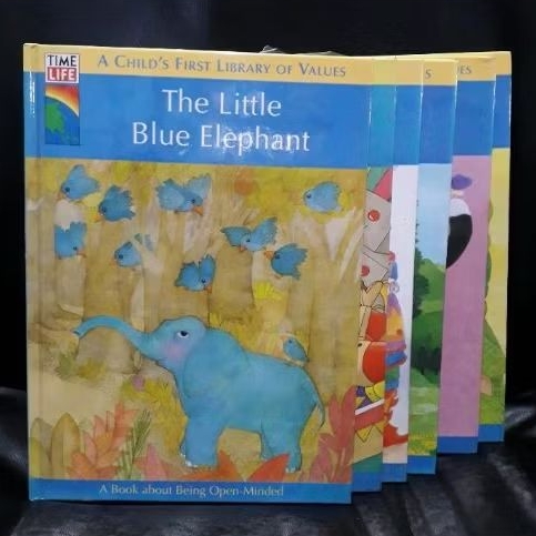 หนังสือเด็กนําเข้า A Childs First Library Of Values - Time Life