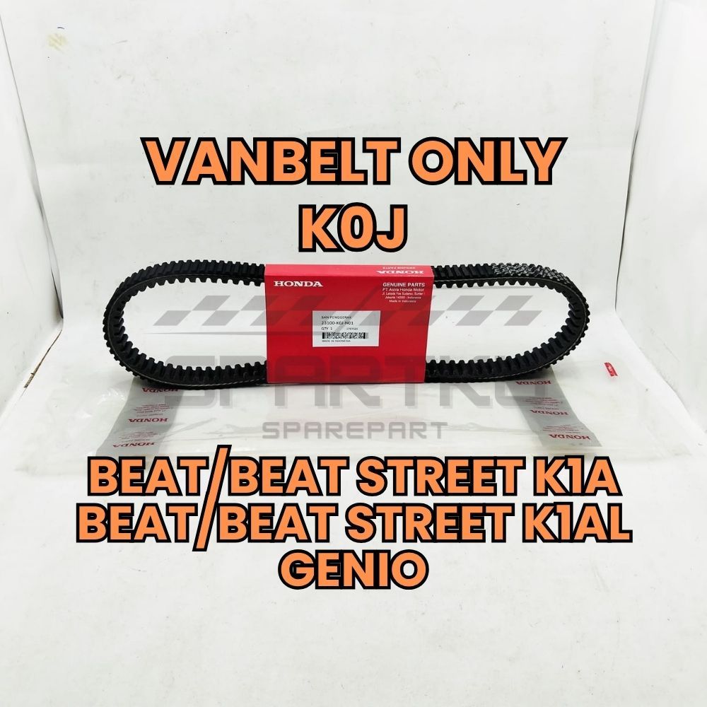 [K0J] VBELT / V-BELT / VANBELT / FANBELT ORIGINAL HONDA BEAT / BEAT STREET K1A / K1AL / GENIO