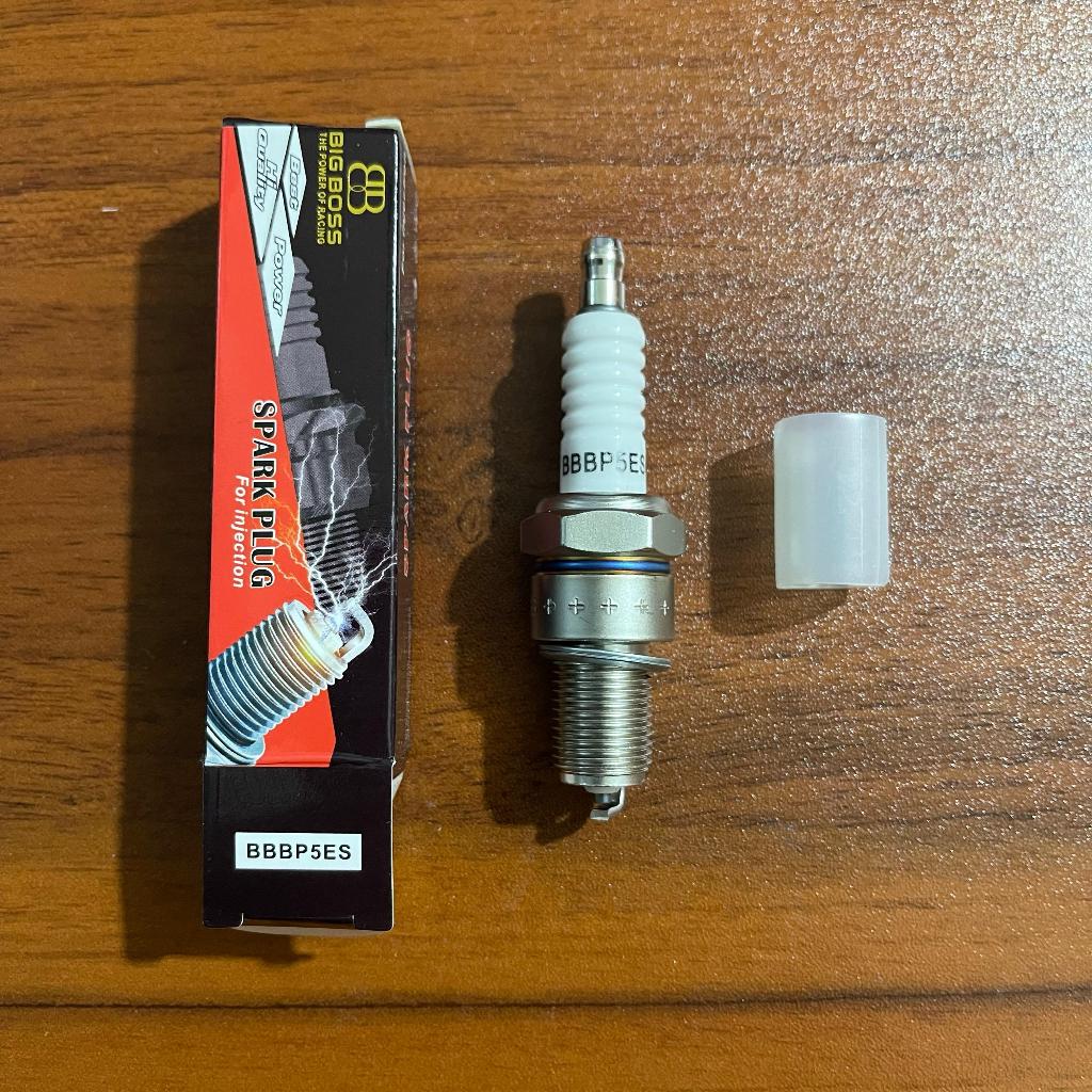 SPARK PLUG (WITH RESISTOR - SPEC OEM) MOTORCYCLE TYPE BP5ES / BP7HSA / CPR6EA / CPR9EA / D6HS - BIGB