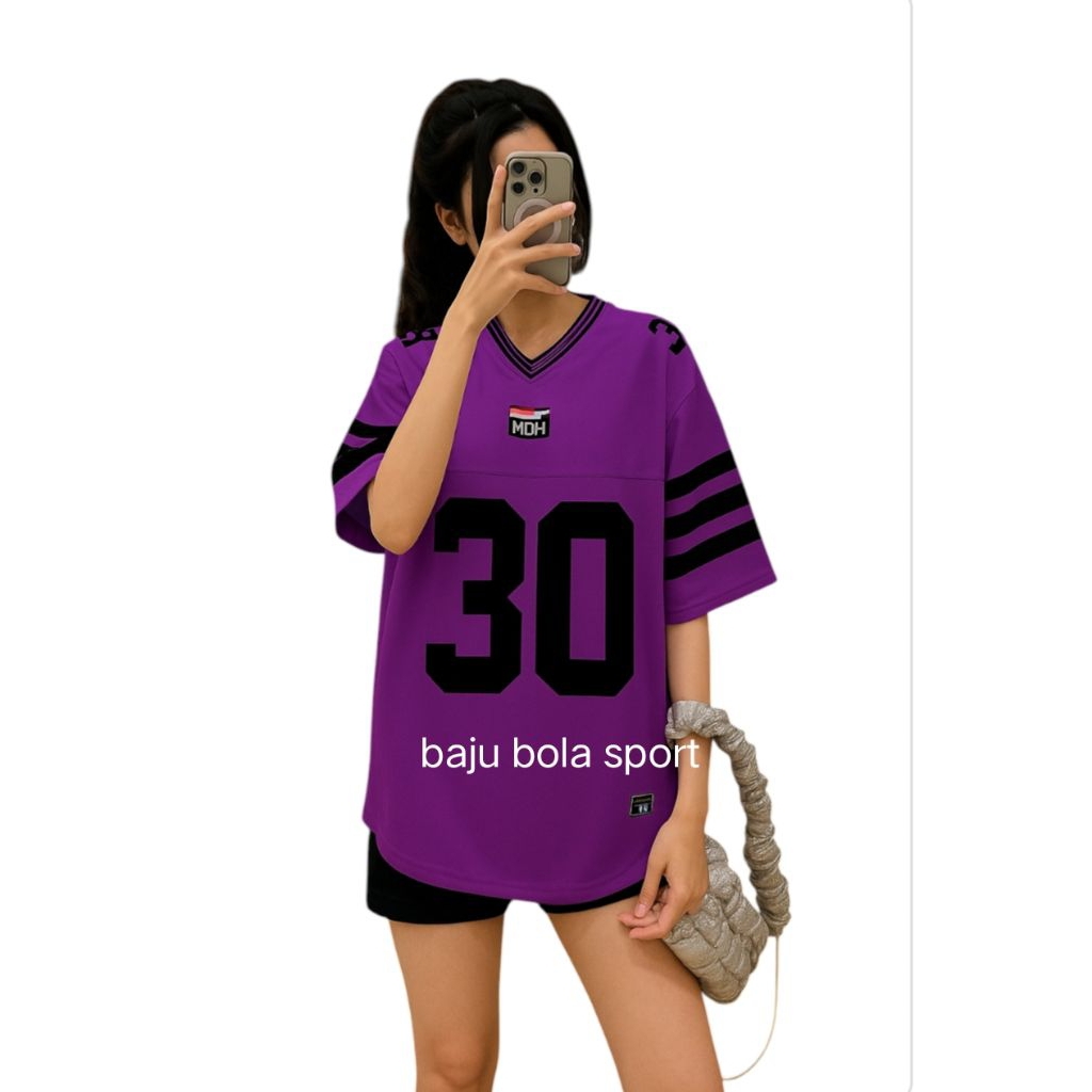 Oversize เสื้อผู้ใหญ่ Streetwear เบอร์ 22 28 29 30 99 88 17 911 Retro Jersey Rugby Jersey Vintage Ho