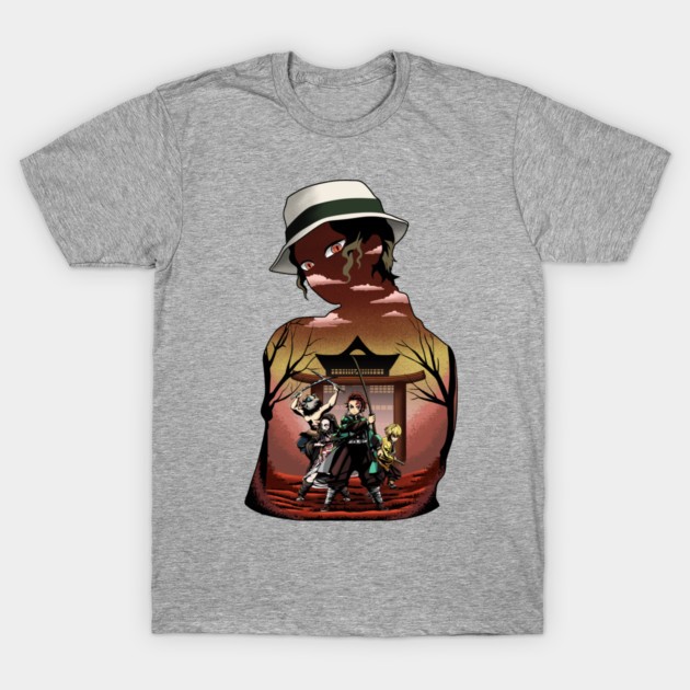 เสื้อยืด Unisex ของสีเหลืองอําพันสําหรับเด็กและผู้ใหญ่ 24s EIZAN เสื้อยืดฆ่าปีศาจหวีผ้าฝ้าย