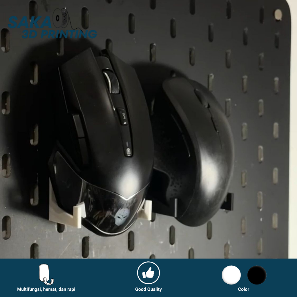 ที่วางเมาส์ Skadis Pegboard – ที่วางเมาส์สําหรับเล่นเกมและไร้สายสไตล์มินิมอล