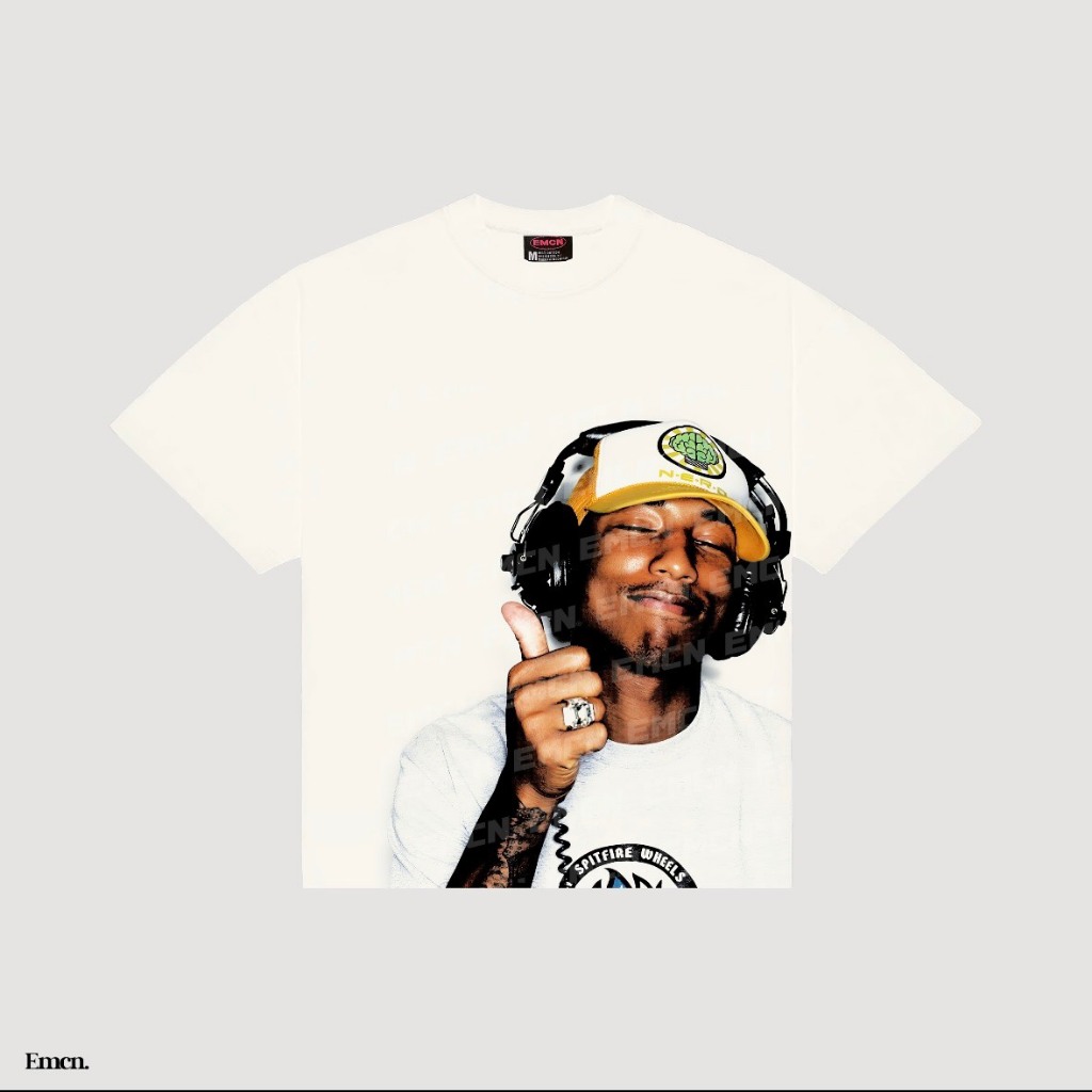 EMCN เสื้อยืดไมโลขนาดใหญ่ Pharrel Williams ราคา ถูกที่สุด ดีลบีเคเค แกลเลอรีภาพที่ 2