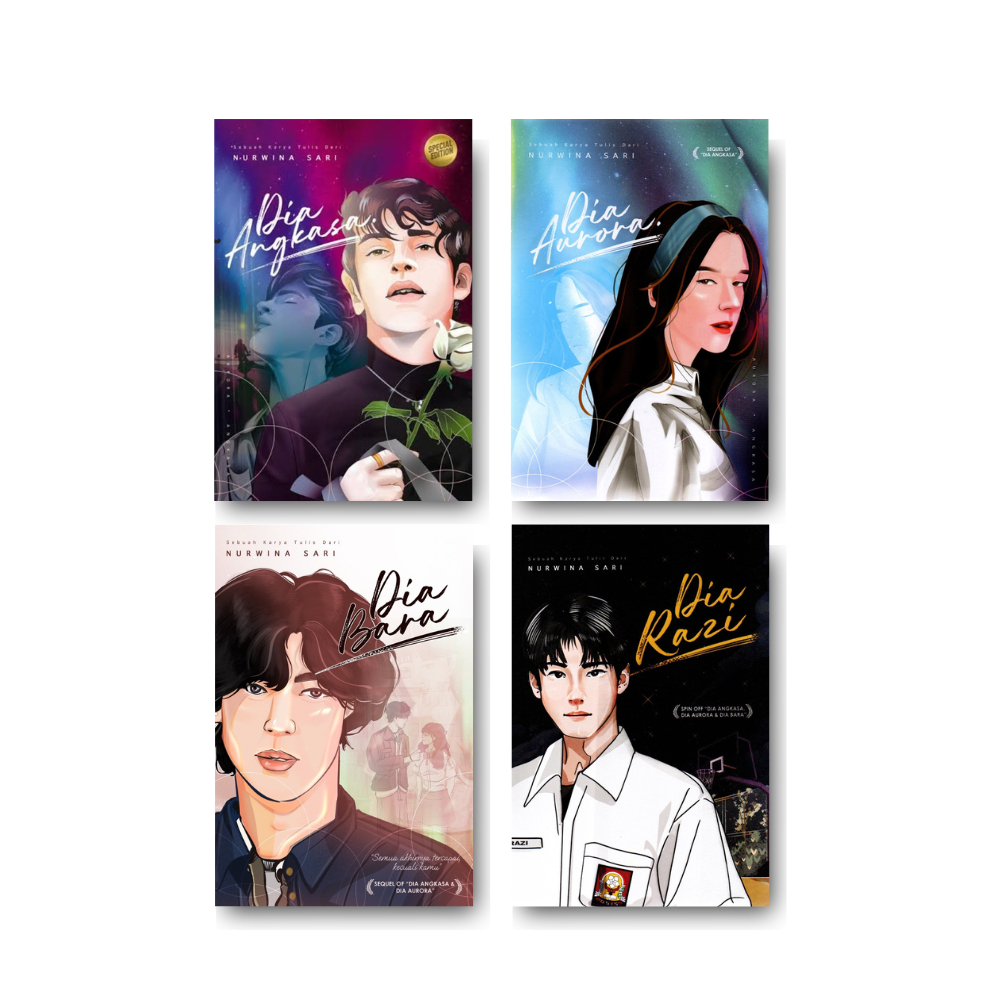 นวนิยาย Dia Space, Dia Aurora, Dia Bara, Dia Raz - Nurwina Sari - Romancious