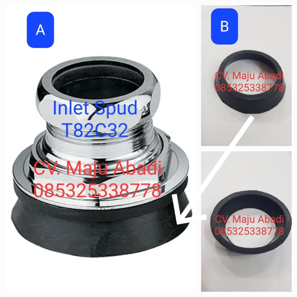 TOTO อะไหล่ Spud Inlet สําหรับ CE9 T82C32