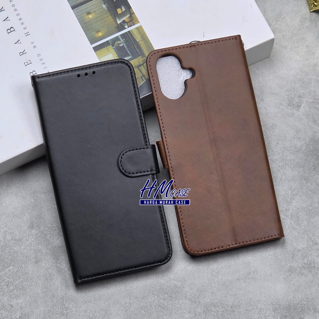 Samsung A07 Case Flip Cover Leather Samsung A07 Book Case