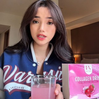 Luxy Collagen Drink | Kolagen + Glutathione Suplemen Pemutih Tubuh