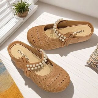 Flatshoes Wanita Import Slop Flat Matte Fashion Balerina Model Terbaru