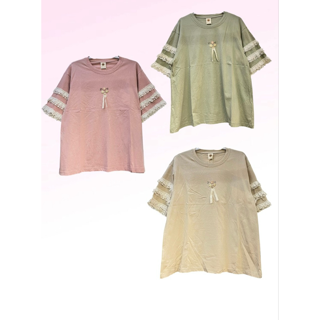 Muye harajuku นําเข้าเสื้อยืดผู้หญิง