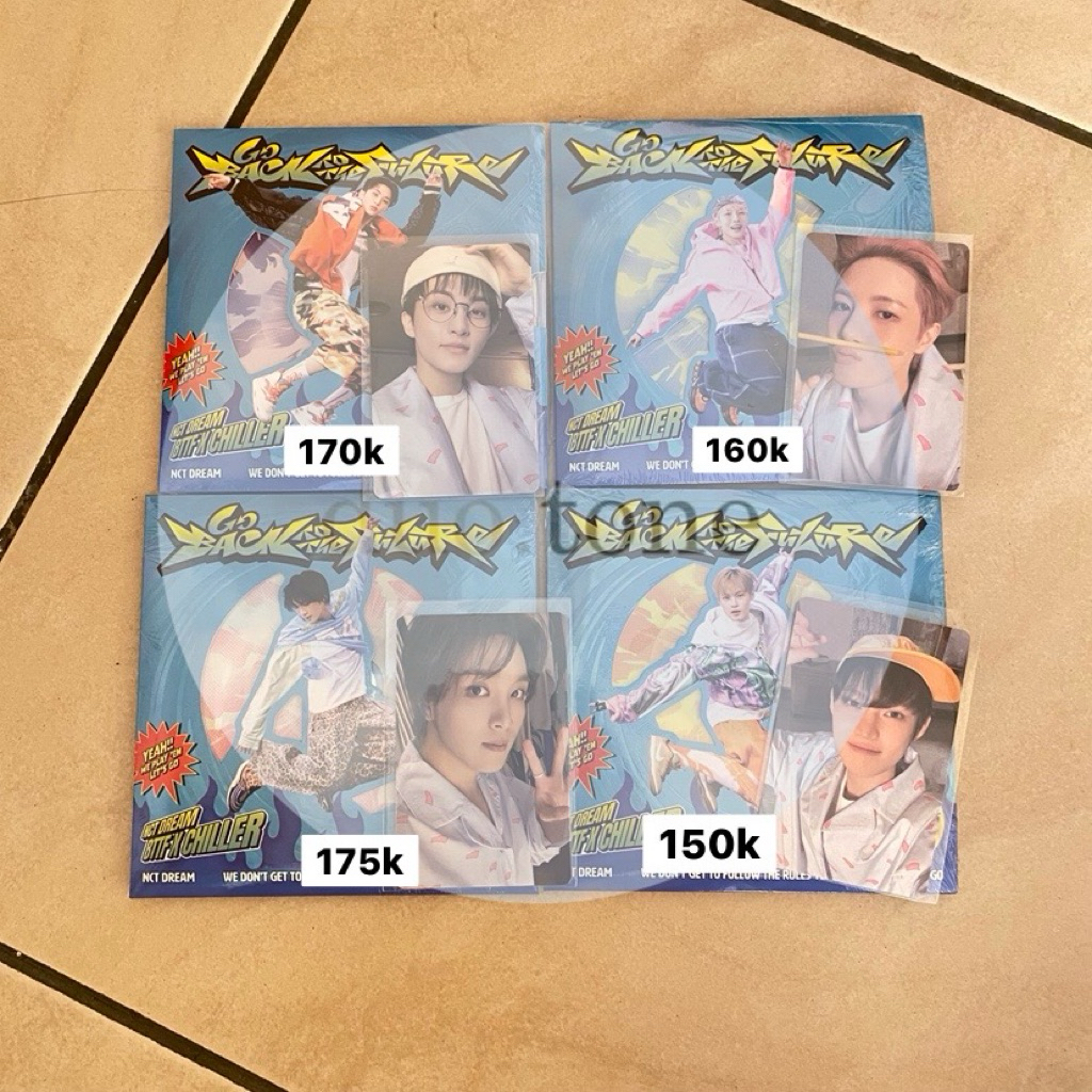 [READY] NCT DREAM ALBUM GO BACK TO THE FUTURE DIGIPACK SEALED + POB MARK HAECHAN RENJUN CHELE