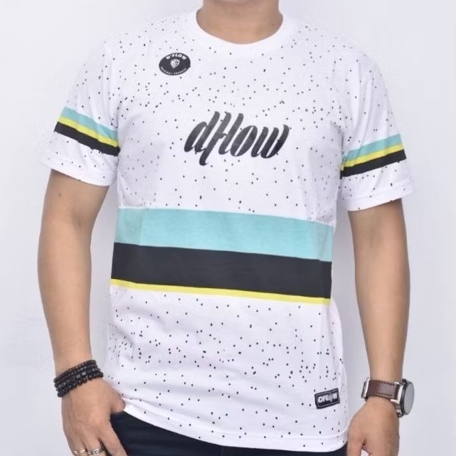 KATUN DFlow Cotton Casual เสื้อยืดสบายฟรีสติ๊กเกอร์