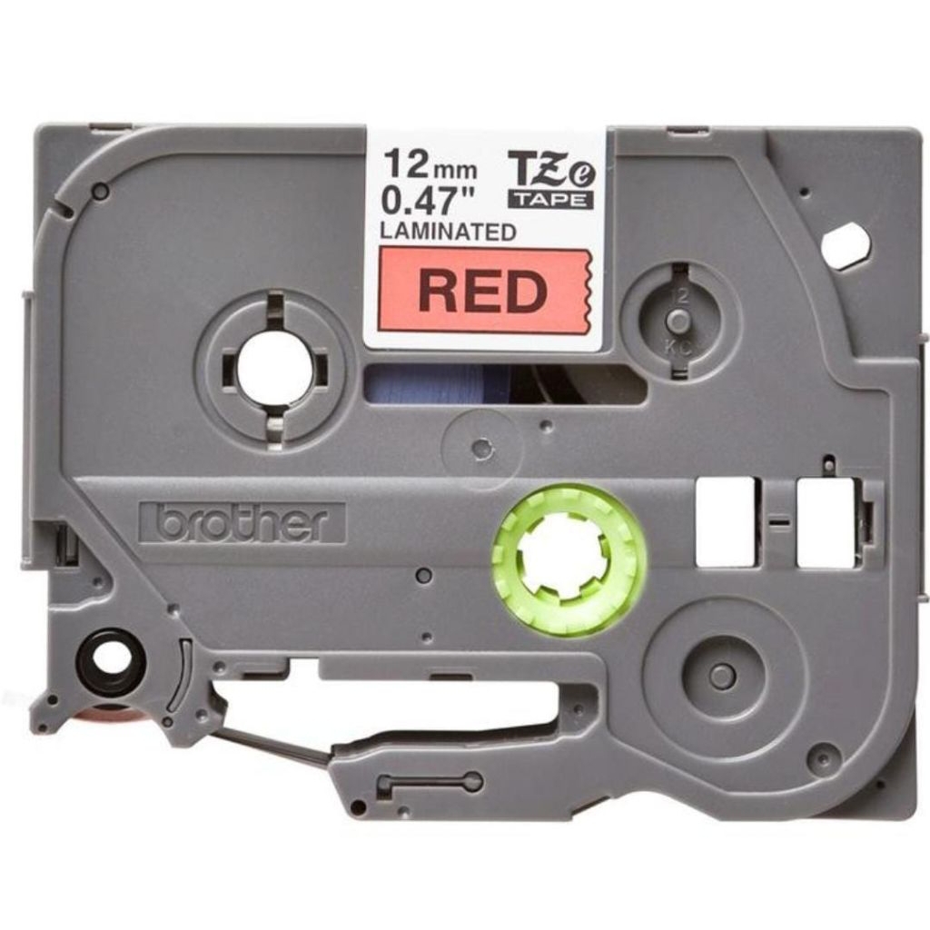 BROTHER Label Tape TZE 431 12mm สีดําบนแดง