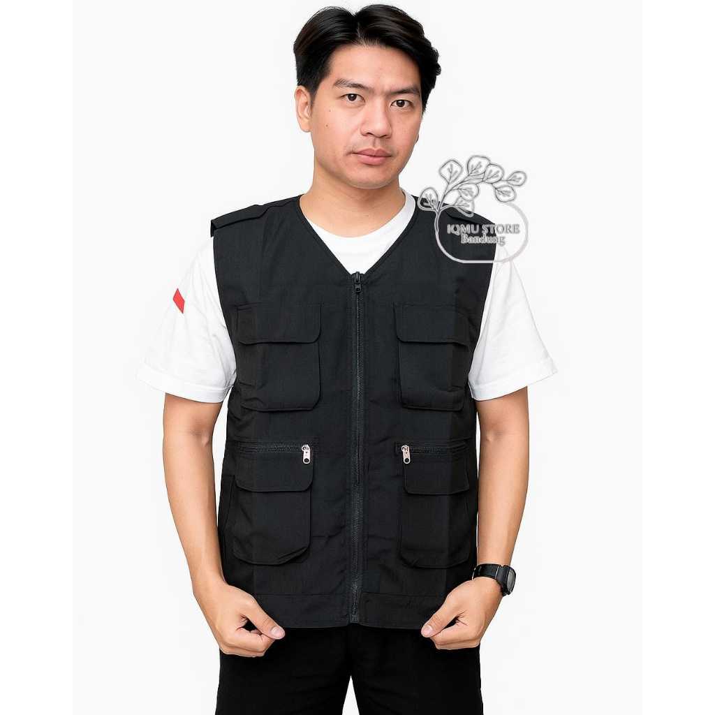 ทัศนคติหลายรายการพร้อมกระเป๋า MANY / KING VEST / VEST / VEST - (ACEP EMBROIDERY SERVICES)