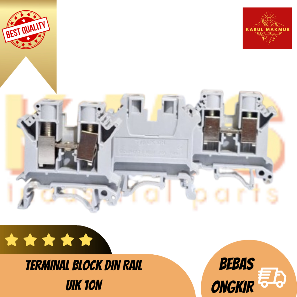 UK-10N / Terminal Block Din Rail UK10N 800V 76A