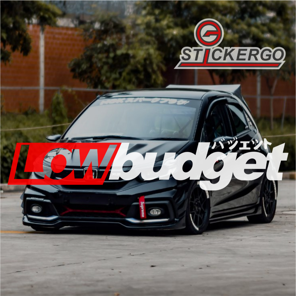 ตัดสติกเกอร์ต่ํา Budget สติ๊กเกอร์ติดกระจกรถยนต์อุปกรณ์เสริม