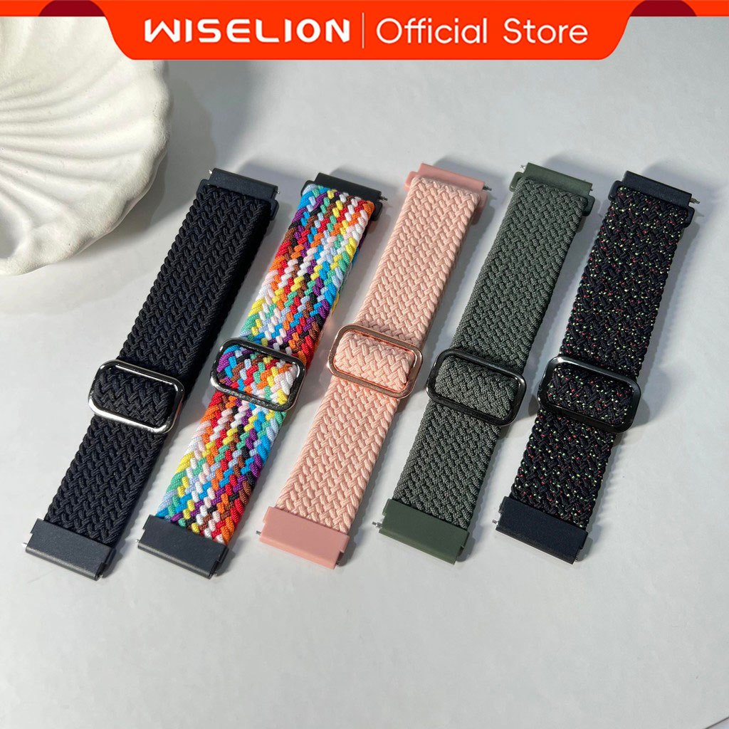 WISELION สายนาฬิกาอัจฉริยะ 22mm - ใช้ได้กับ W9 Pro, W10, WS01, Z138, Z139, ZL02C, Z172, ZL73J, ZW9, 