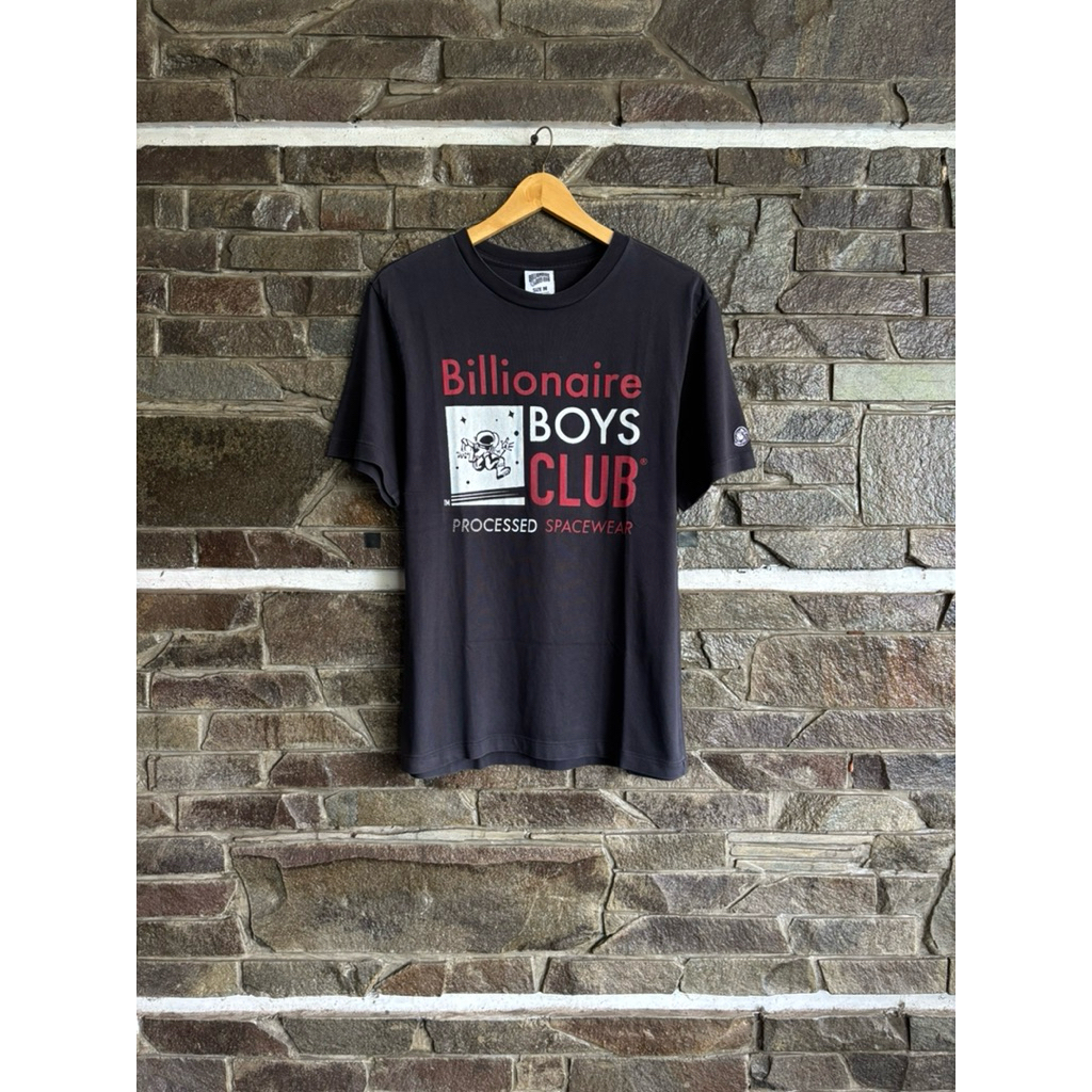 Billionaire Boys Club • BBC "Processed Spacewear" Logo Tee Size M fit L Japan Streetwear Phraell Wil