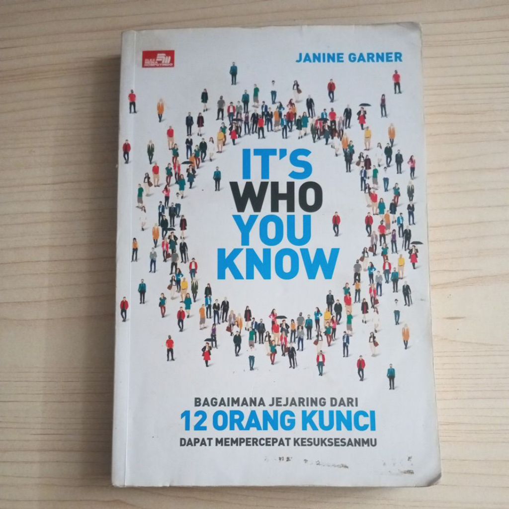 ITS WHO YOU KNOW BOOK โดย JANINE GARNER