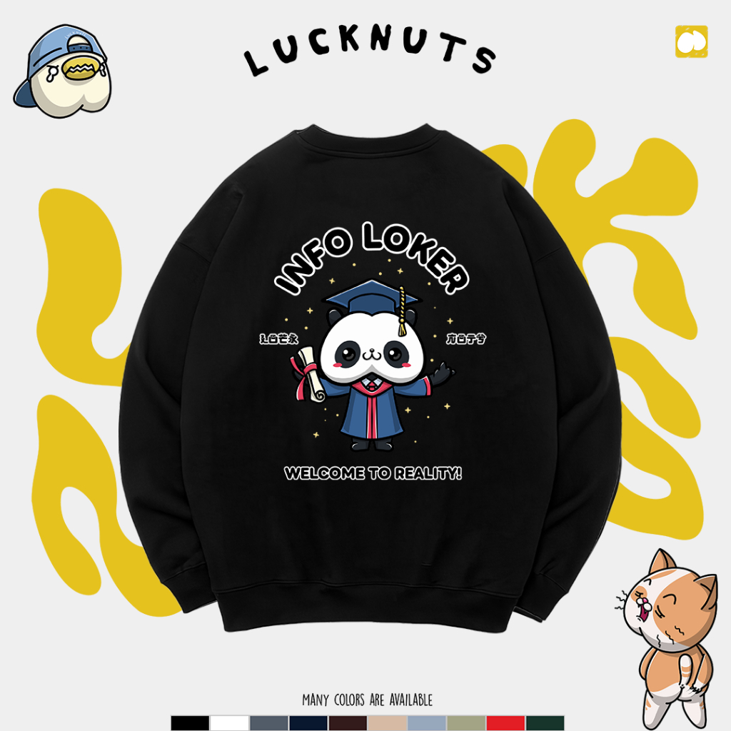 Lucknuts Crewneck INFO LOKER