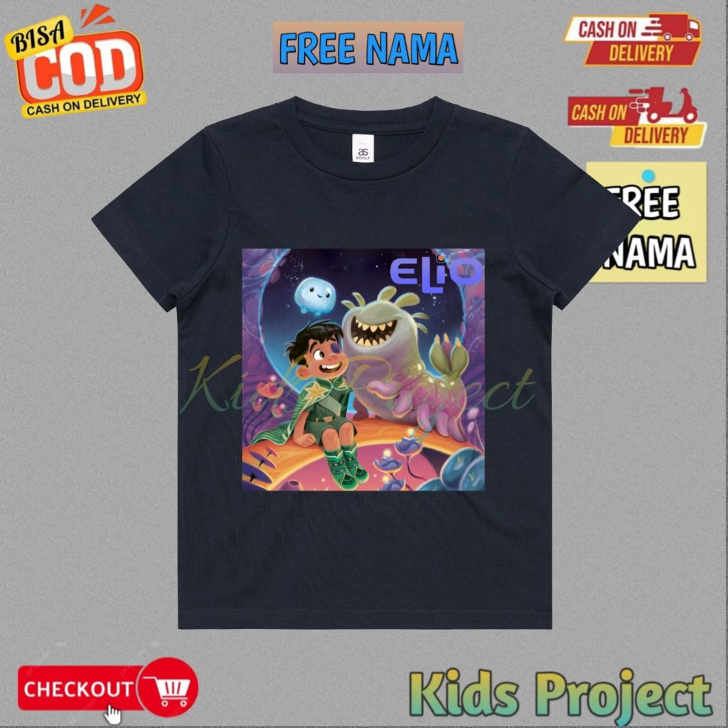 ELIO New Movie Disney Kids T-Shirt - เสื้อยืดตัวละคร ELIO