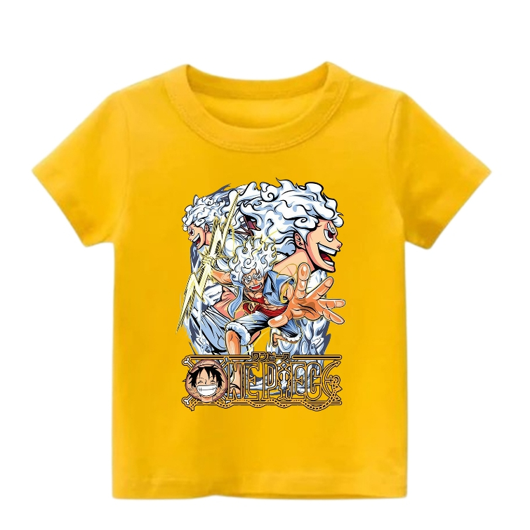 เสื้อยืด ONEPIECE LUFFY สําหรับเด็กผู้ชายและเด็กผู้หญิง - เสื้อผ้า ONEPIECE - เสื้อ ONEPIECE - เสื้อ