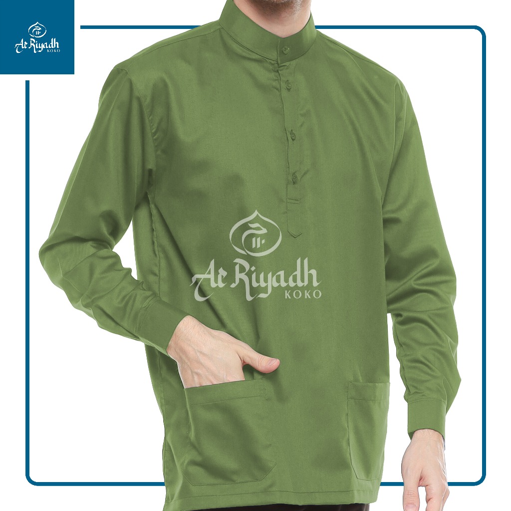 ZAWEEYA Ajmal Series เสื้อเชิ้ต Koko ลายมุด