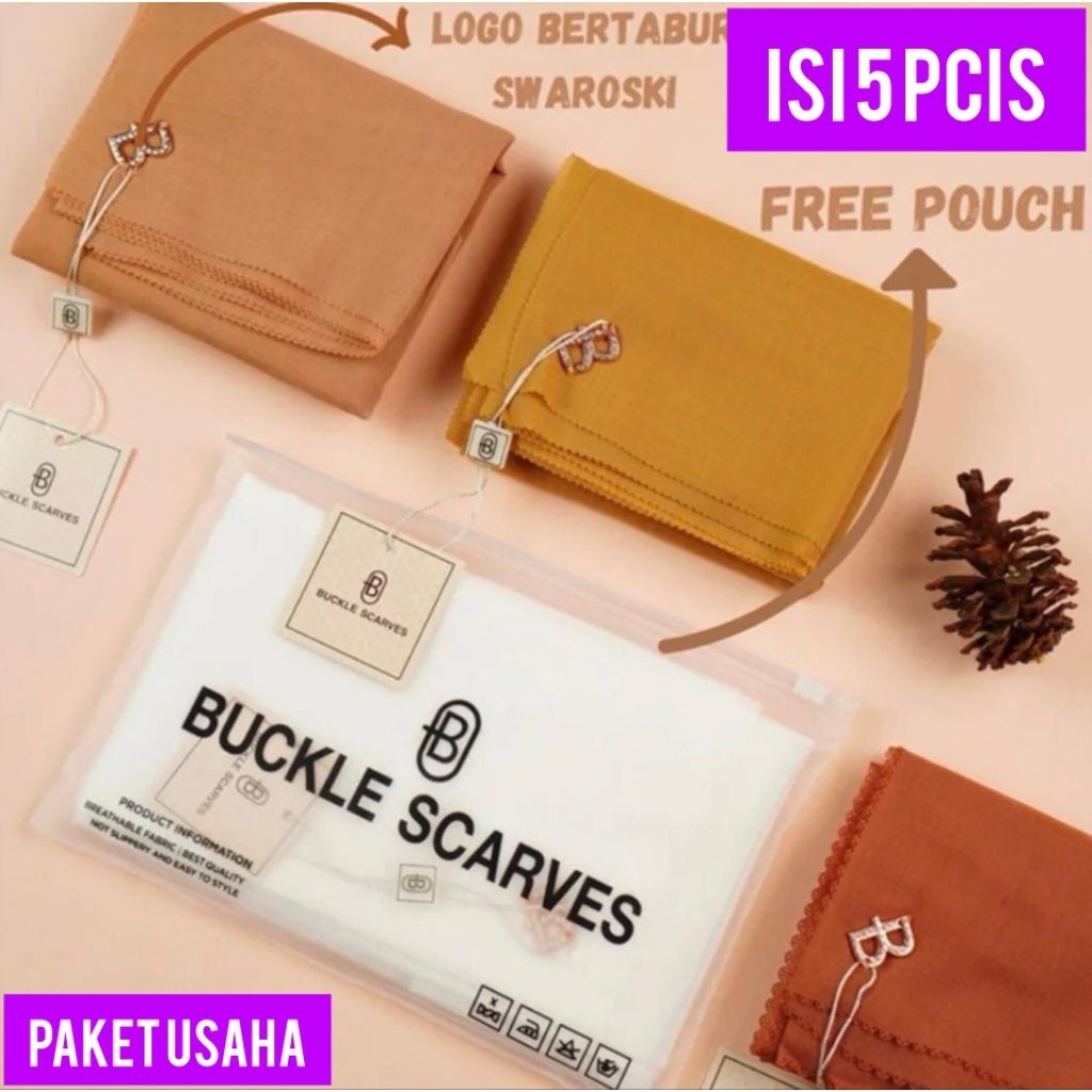 CONTENTTS 5 ชิ้น ] BUCKLESECARVES OLIVE PREMIUMPLOS LC LGO PKING กระเป๋า