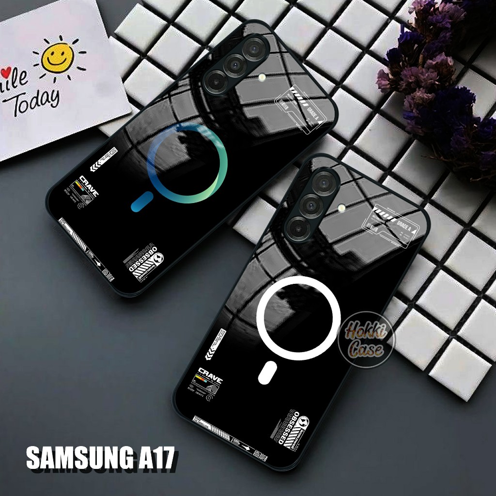 HP Samsung A17 Softcase - เคสกระจก Samsung A17 ล่าสุด - เคสโทรศัพท์ Samsung A17 - ซิลิโคนสําหรับ Sam