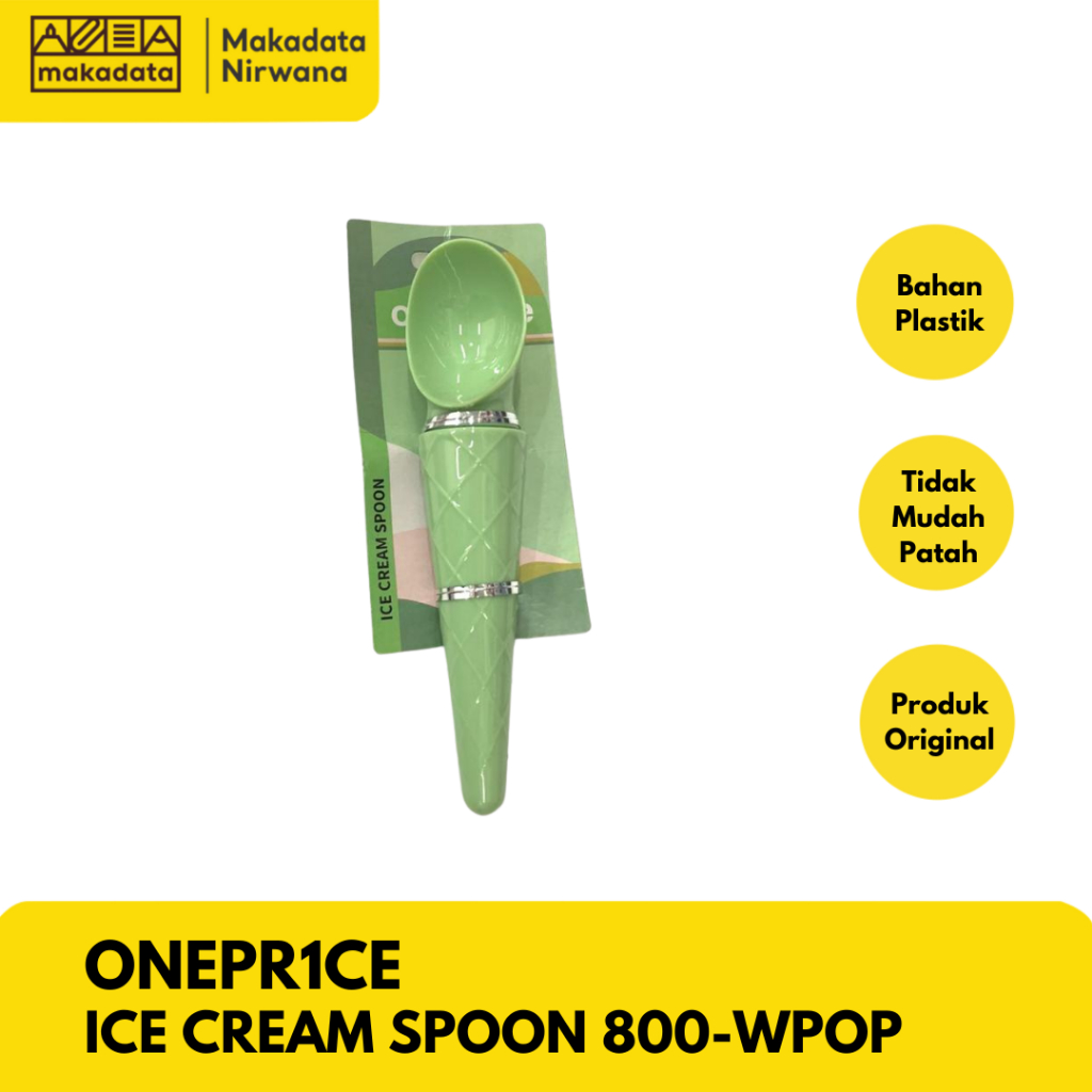 ONEPR1CE ICE CREAM SPOON/ICE CREAM SPOON 800-WPOP (1 ชิ้น)