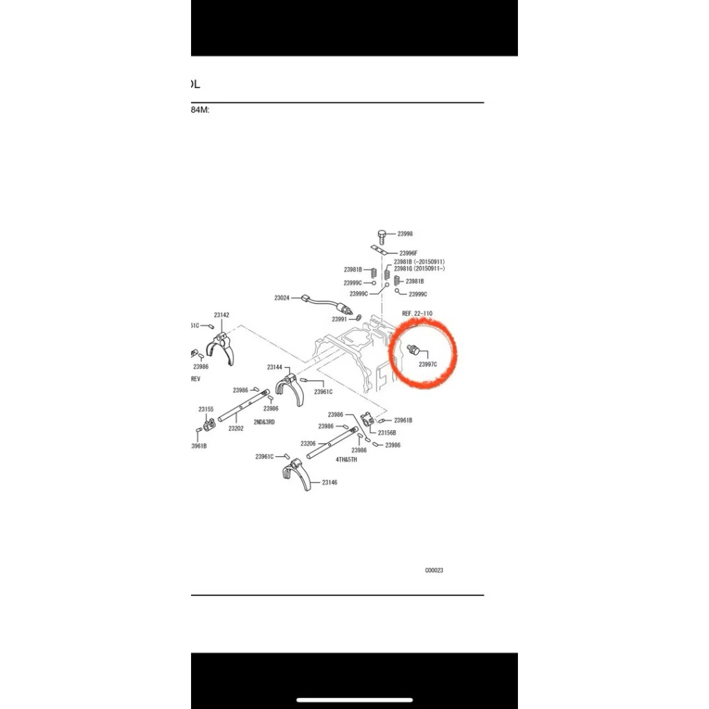 MH MH MH MH038106 PLUG, M/T GEARSHIFT CONT ORIGINAL ITEM KTB แท้ 100%
