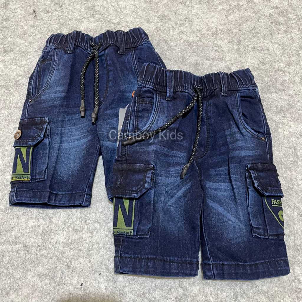 Street Cargo Jeans Shorts/Street Cargo Jeans Shorts for Boys 9 Month - 4 Years