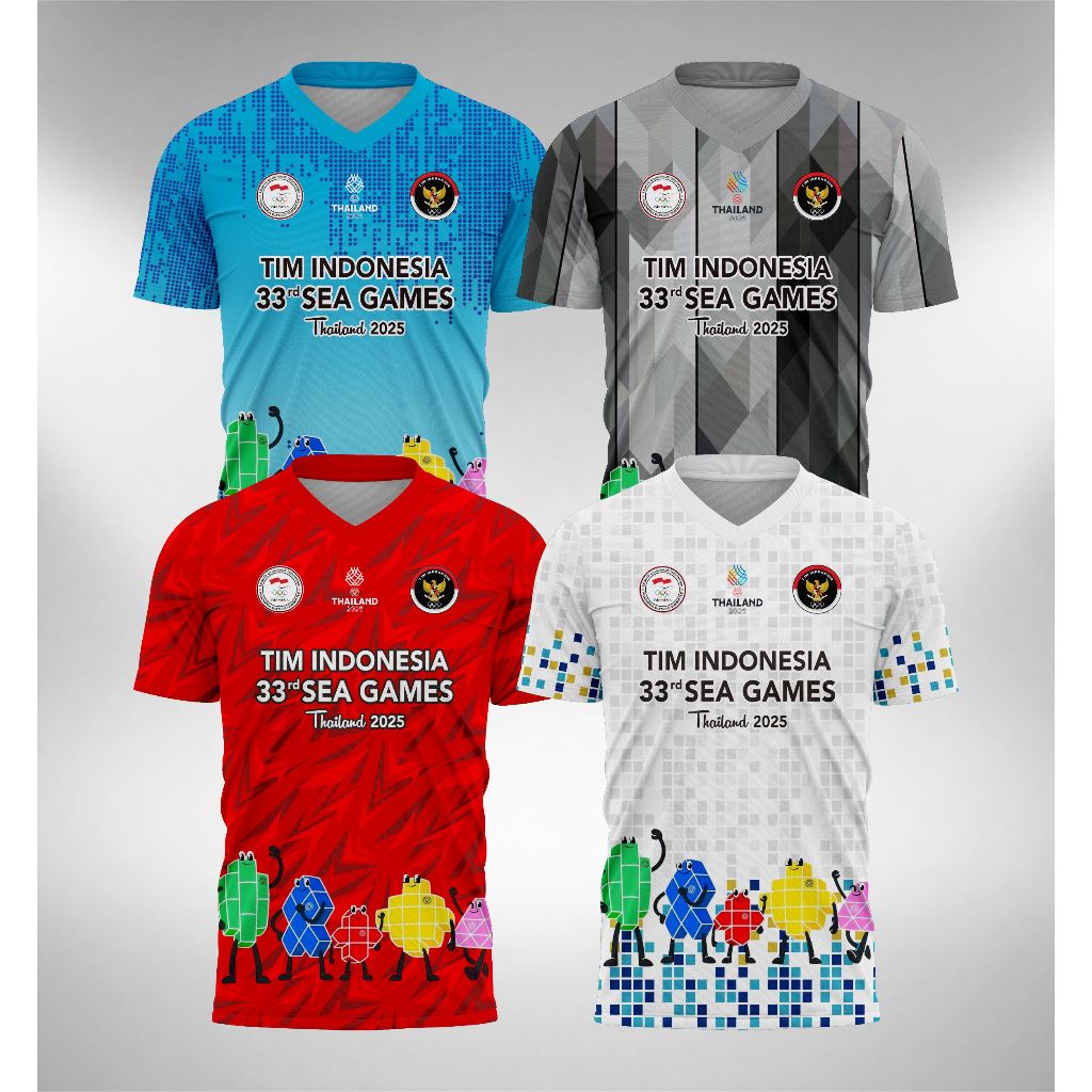 เสื้อเจอร์ซีย์ SEA Games 2025 INDONESIAN TEAM