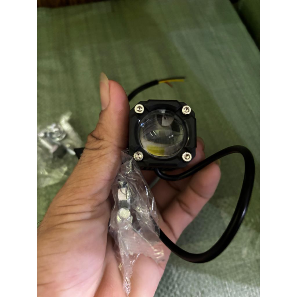 MATA LED Spotlight 1 Eye Lens nps Plus Hat plus devil full Aluminium Waterproof